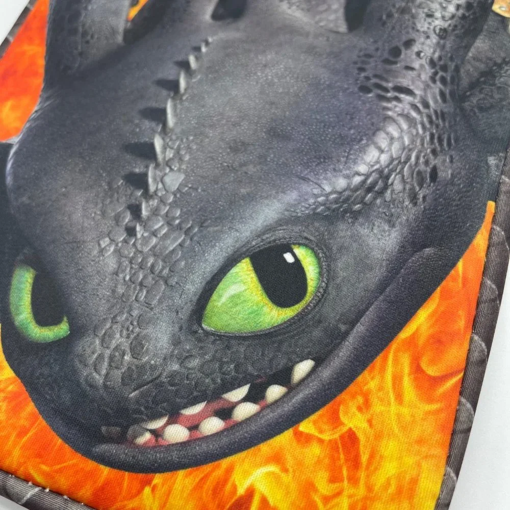 How To Train Your Dragon Tablet Sleeve Orange Black Zipper 7in